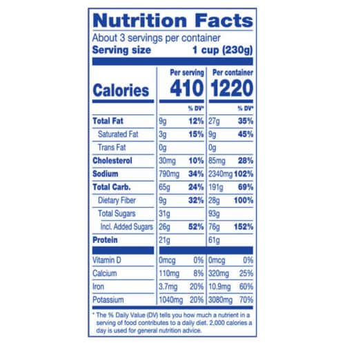 Kroger® Family Size Sides Loaded Baked Beans Perspective: left