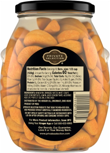 Private Selection® Premium Mandarin Oranges in Fruit Juice from Concentrate Perspective: left