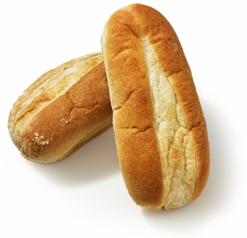Bakery Fresh Hoagie Rolls Perspective: left