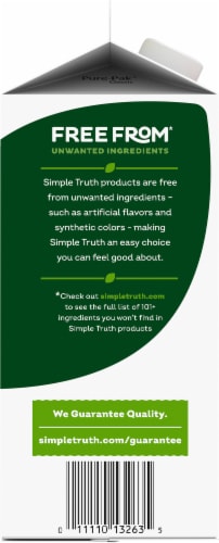 Simple Truth® Plant Based Extra Creamy Almond Milk Perspective: left