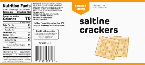 Smart Way™ Saltines Crackers Perspective: left