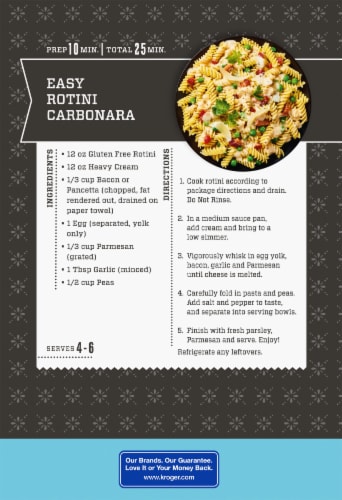 Kroger® Gluten Free Rotini Pasta Perspective: left