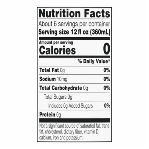 Big K® Grapefruit Citrus Zero Sugar Caffeine Free Soda Bottle Perspective: left