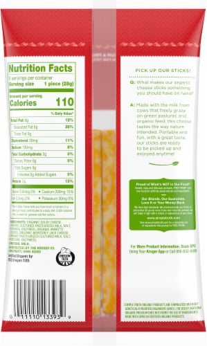 Simple Truth Organic® Colby Jack Cheese Sticks Perspective: left