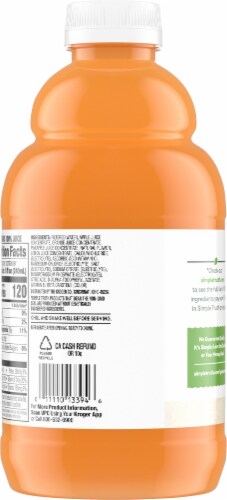 Simple Truth® Electrolyte Tropical 100% Juice Bottle Perspective: left