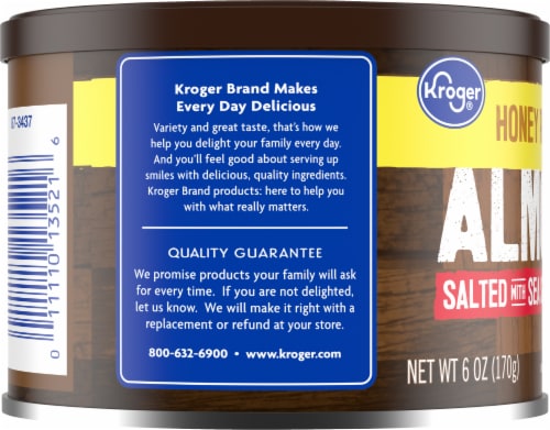 Kroger® Honey Roasted Sea Salted Almonds Perspective: left