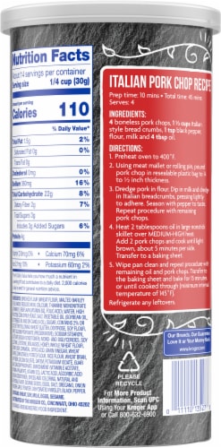 Kroger® Italian Bread Crumbs Perspective: left
