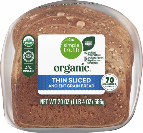 Simple Truth Organic® Thin Sliced Ancient Grain Bread Perspective: left