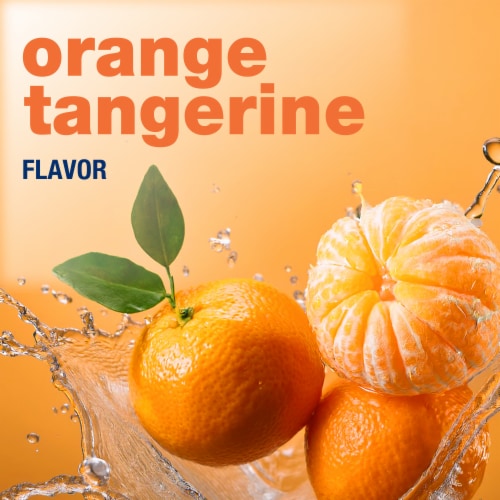 Kroger® Vitamin Orange Tangerine Water Enhancer Bottle Perspective: left