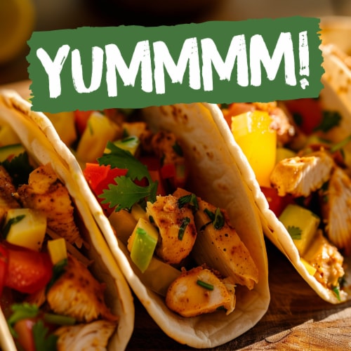 Kroger® Fully Cooked Frozen Boneless Skinless Grilled Chicken Breast Dices Perspective: left