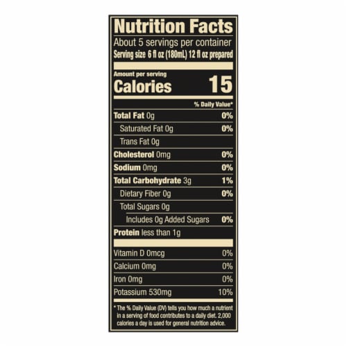 Private Selection® Black Cold Brew Coffee Concentrate Perspective: left