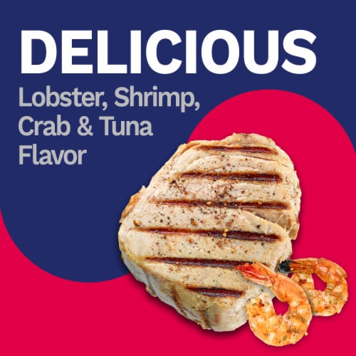 Pet Pride® Complete Nutrition All Life Stages Dry Cat Food Seafood Variety Mix Perspective: left
