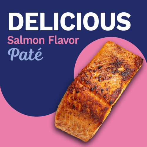 Pet Pride® All Life Stages Wet Cat Food Salmon Dinner Paté Perspective: left