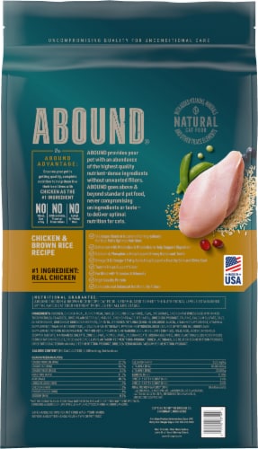 ABOUND® All Life Stages Dry Cat Food Chicken & Brown Rice Perspective: left