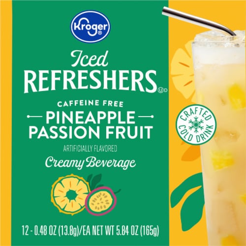 Kroger® Pineapple Passion Fruit Iced Refreshers Perspective: left