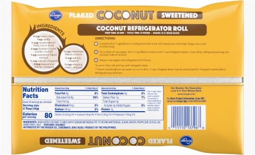 Kroger® Sweetened Coconut Flakes Perspective: left