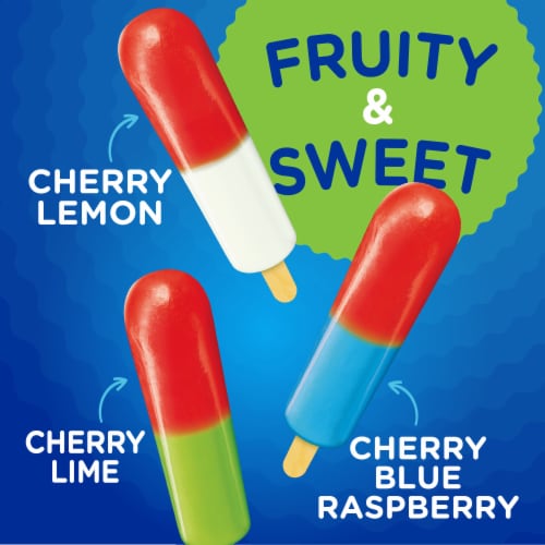 Kroger® Fruity Ice Pops Variety Pack Perspective: left