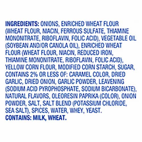 Kroger® Thick Cut Onion Rings Perspective: left