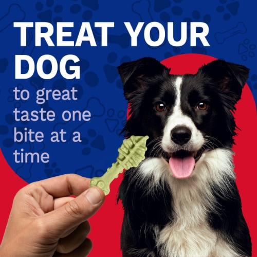 Pet Pride® Medium Large Dental Chews Dog Treats Original Perspective: left