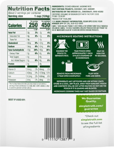 Simple Truth Organic® Jasmine Rice Perspective: left
