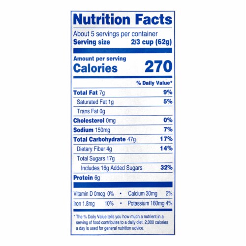 Kroger® Oats & Honey Granola Perspective: left