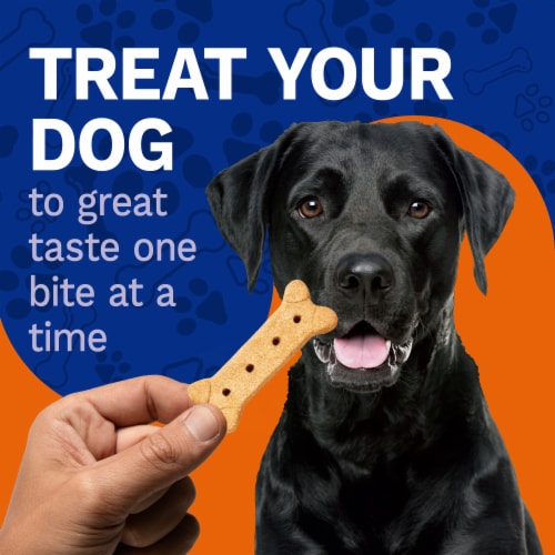 Pet Pride® Large Biscuits Dog Treats Milk Flavor Perspective: left