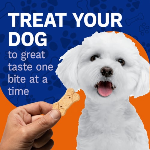 Pet Pride® Small Biscuits Dog Treats Milk Flavor Perspective: left