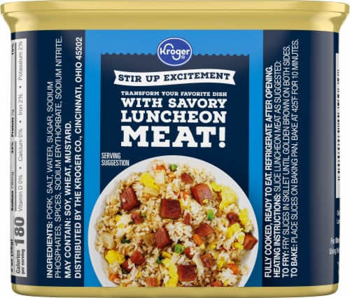 Kroger® Original Luncheon Meat Perspective: left