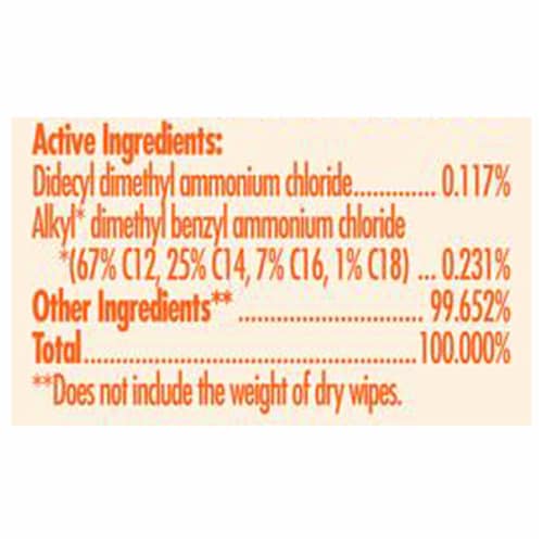 Kroger® Orange Scent Disinfecting Wipes Perspective: left