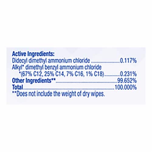Kroger® Lemon Scent & Fresh Scent Disinfecting Wipes Multipack Perspective: left