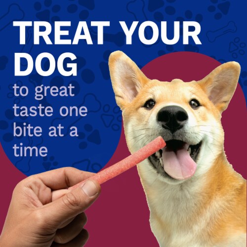 Pet Pride® Wag'n Sticks Dog Treats Real Beef Flavor Perspective: left