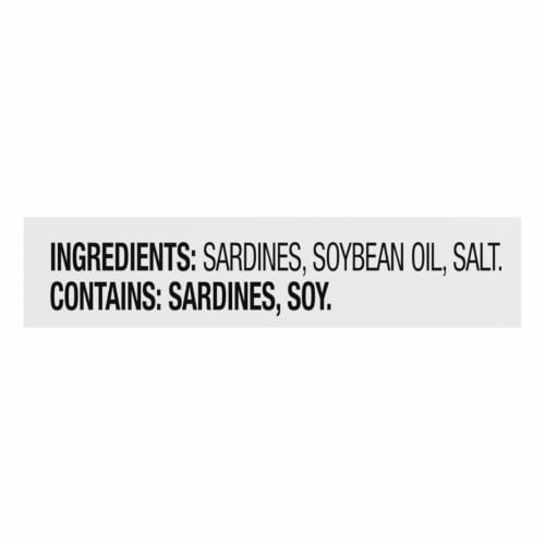 Kroger® Wild Caught Sardines in Soybean Oil Perspective: left