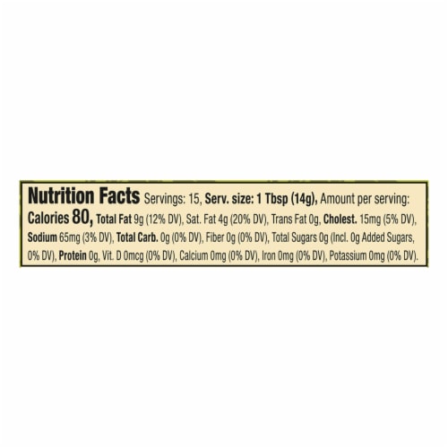 Private Selection® Spreadable Grass Fed Butter With Canola & Avocado Oil Perspective: left