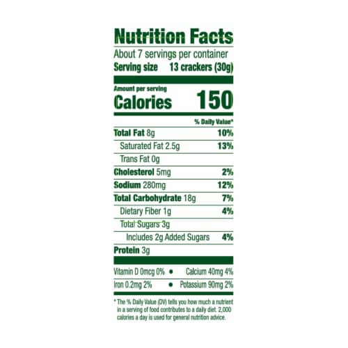Simple Truth Organic® Mini Cheese Sandwich Crackers Perspective: left