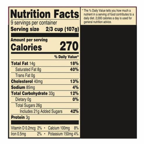 Private Selection® New York Style Strawberry Cheesecake Ice Cream Perspective: left