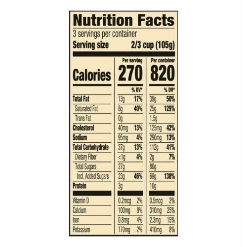 Private Selection® Chocolate Chip Cookie Dough Ice Cream Pint Perspective: left