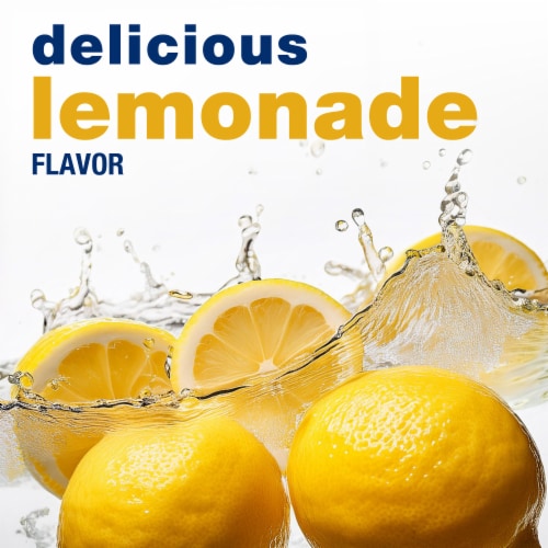 Kroger® Lite Zero Sugar Lemonade Instant Drink Mix Packets Perspective: left