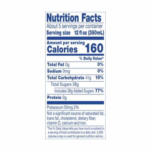 Kroger® Real Brewed Raspberry Sweet Decaf Tea Perspective: left