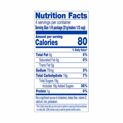 Kroger® Lemon Gelatin Dessert Mix Perspective: left