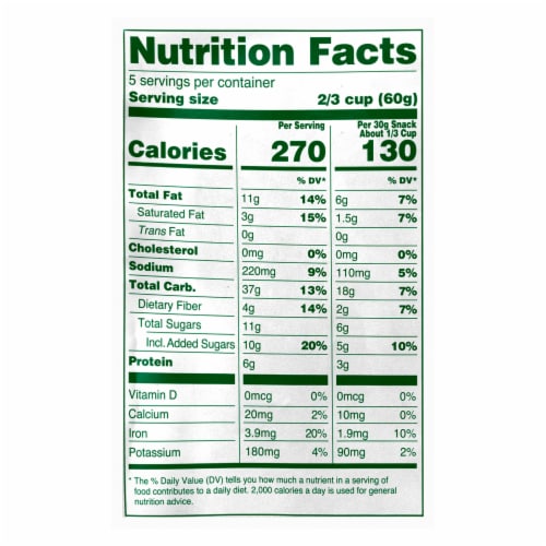 Simple Truth Organic® Cashew Coconut Granola Perspective: left