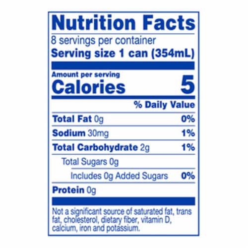 Kroger® Zero Sugar Tonic Water with Quinine Perspective: left