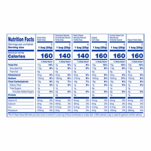 Kroger® Snack Variety Pack Perspective: left