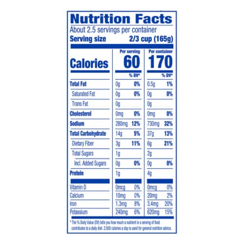 Kroger® Diced & Peeled White Potatoes Perspective: left