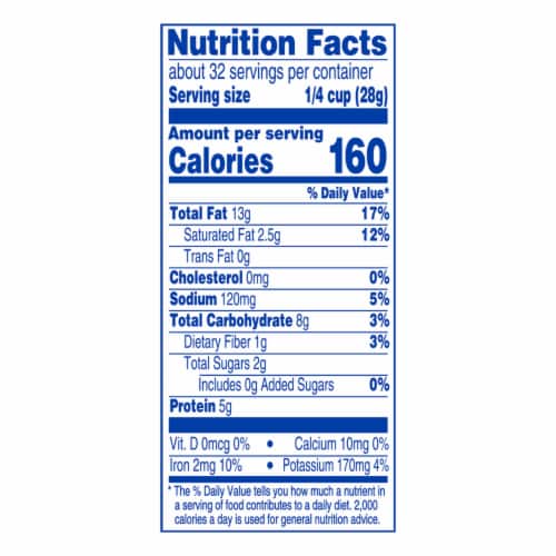 Kroger® Whole Salted Cashews Perspective: left