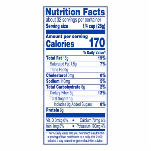 Kroger® Roasted Sea Salted Almonds Perspective: left