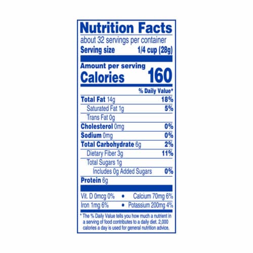 Kroger® Roasted Unsalted Almonds Perspective: left