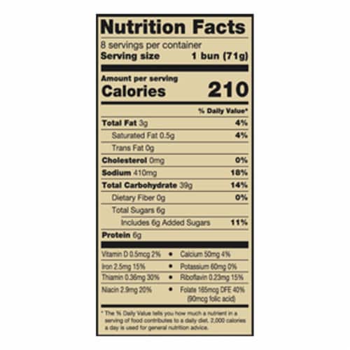 Private Selection® Sesame Extra Large Sandwich Buns Perspective: left