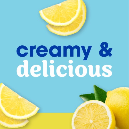 Kroger® CARBmaster® Lemon Lactose Free Lowfat Yogurt Cup Perspective: left