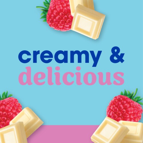 Kroger® CARBmaster® White Chocolate Raspberry Lactose Free Lowfat Yogurt Cup Perspective: left