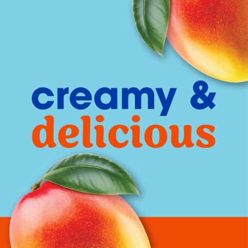 Kroger® CARBmaster® Mango Lactose Free Lowfat Yogurt Cup Perspective: left